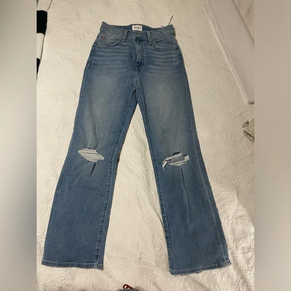 NWT Hudson NOA High Rise Straight Crop Size 25